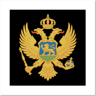 Coat of arms of Montenegro Posters and Art